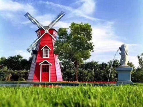 未来园林风车将取代雕塑景观